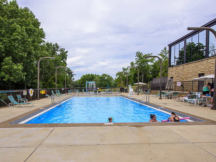 PVC pool membrane liner longevity in commercial pools