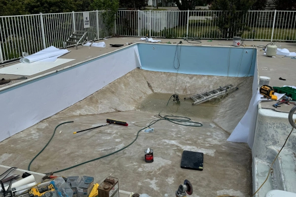 Commercial PVC Pool Liner Repairs